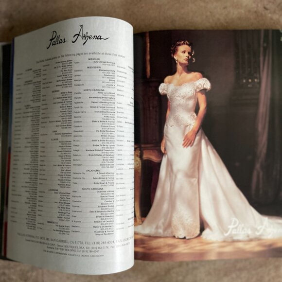 Vintage MODERN BRIDE Magazine February March 1995 - Picture 5 of 7